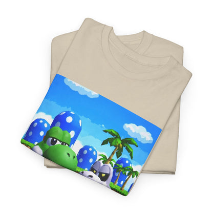 Yoshi And Dry Bones Flipping Off Tee