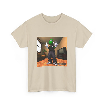 Yoshi Flipping Off In The Living Room Tee