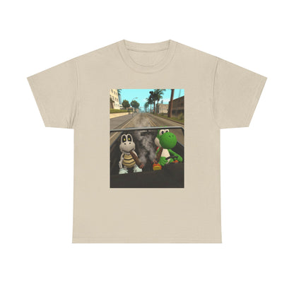 Yoshi And Dry Bones Cruising And Smoking (Design 5)