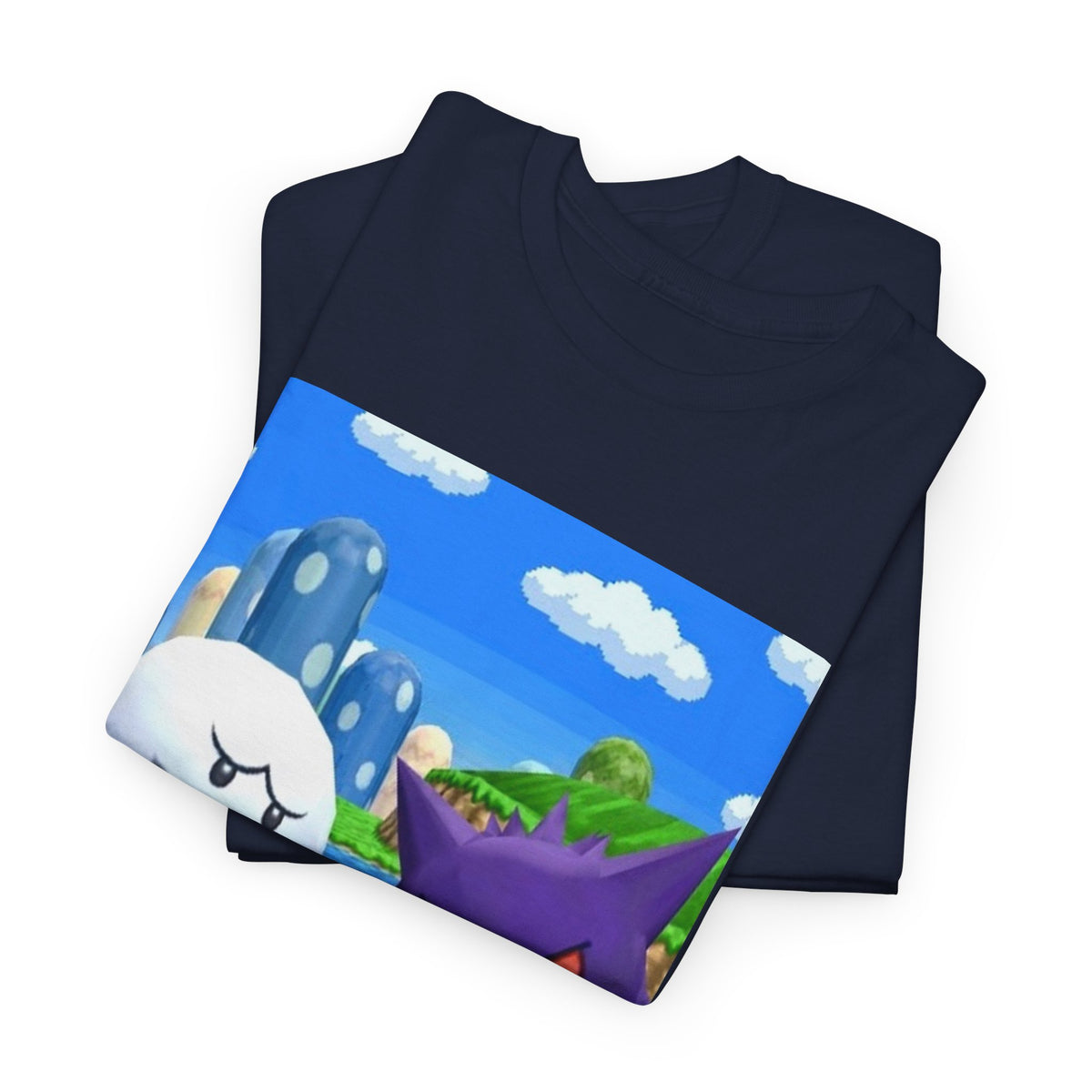 Boo and Gengar Flipping the Bird Tee