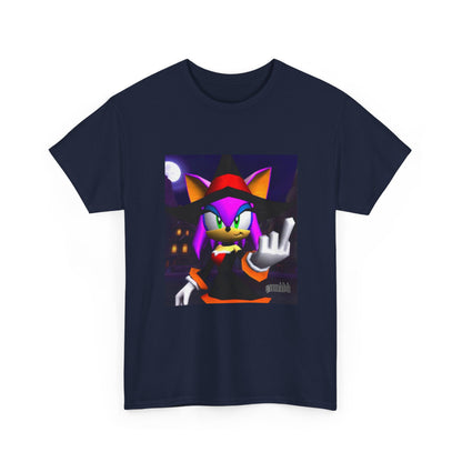 Witchy Sonic Character Giving Middle Finger