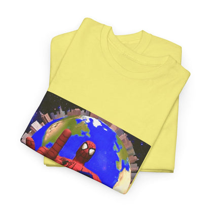 Spider-Man Flipping Off The World Tee