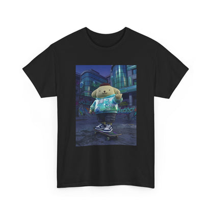 Pompompurin Flips Off In Skateshop City