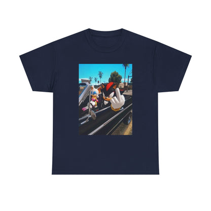 Shadow And Rouge Flipping The Bird Tee