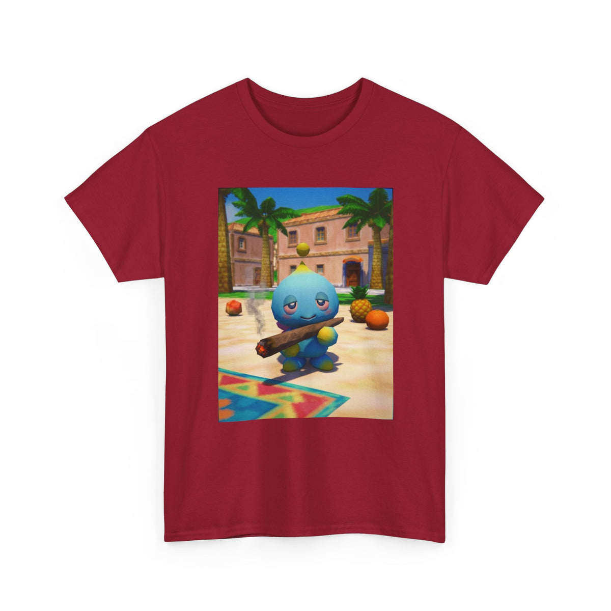 Chao Smoking A Blunt On A Tropical Beach Tee