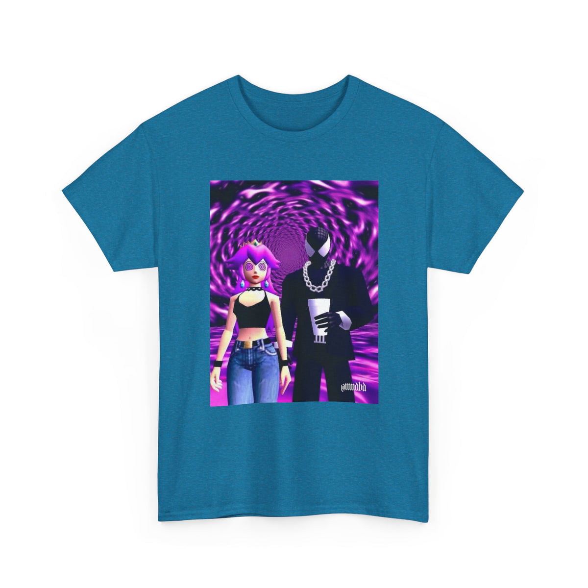 Hypnotized Peach & Sipping Spidey Tee