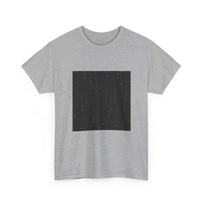 Neon Figure In Cyber Shower Tee