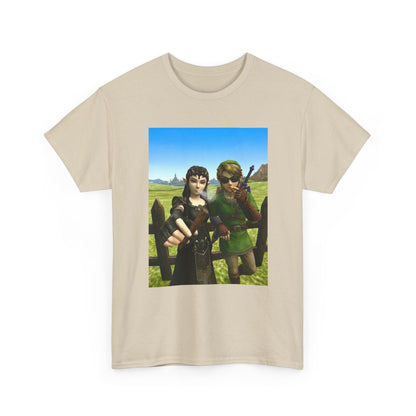 Link And Midna Smoking Blunts Tee