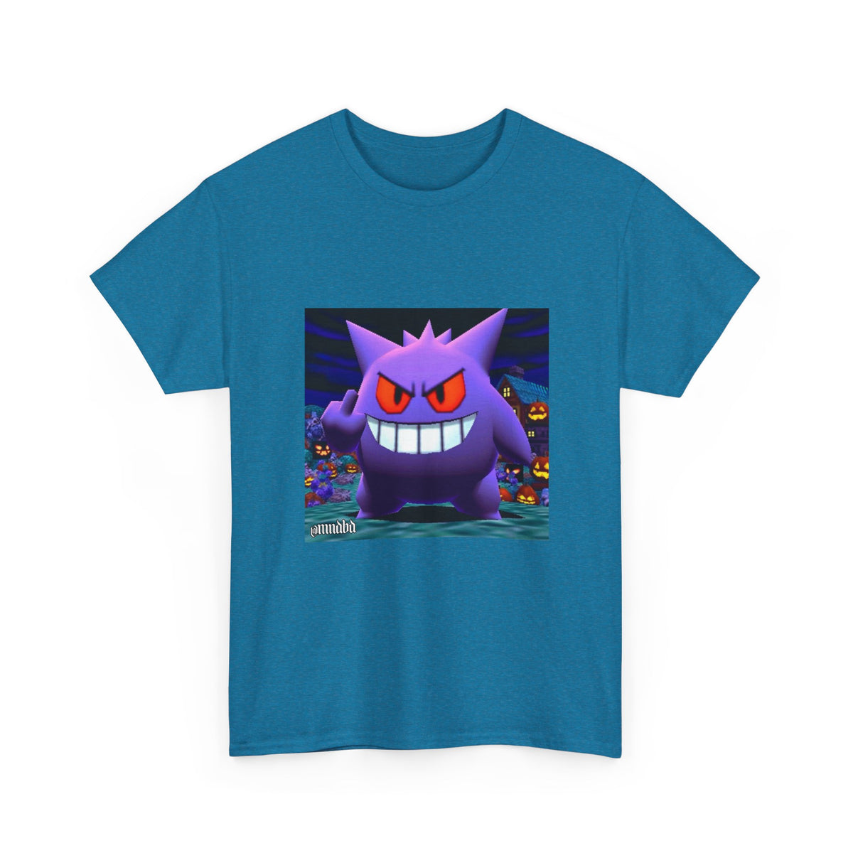 Gengar Flipping The Bird Halloween Tee
