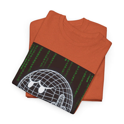 Wireframe Boo Giving The Finger Tee