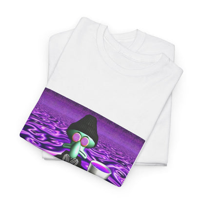Squidward Sipping Lean In A Purple Haze