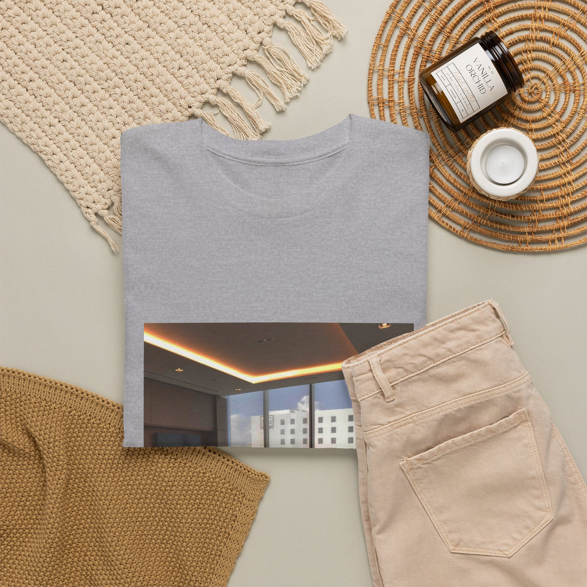 Leaf Whisper Canvas Graphic Tee
