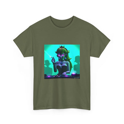 Dark Princess Peach DJ Smoking Tee
