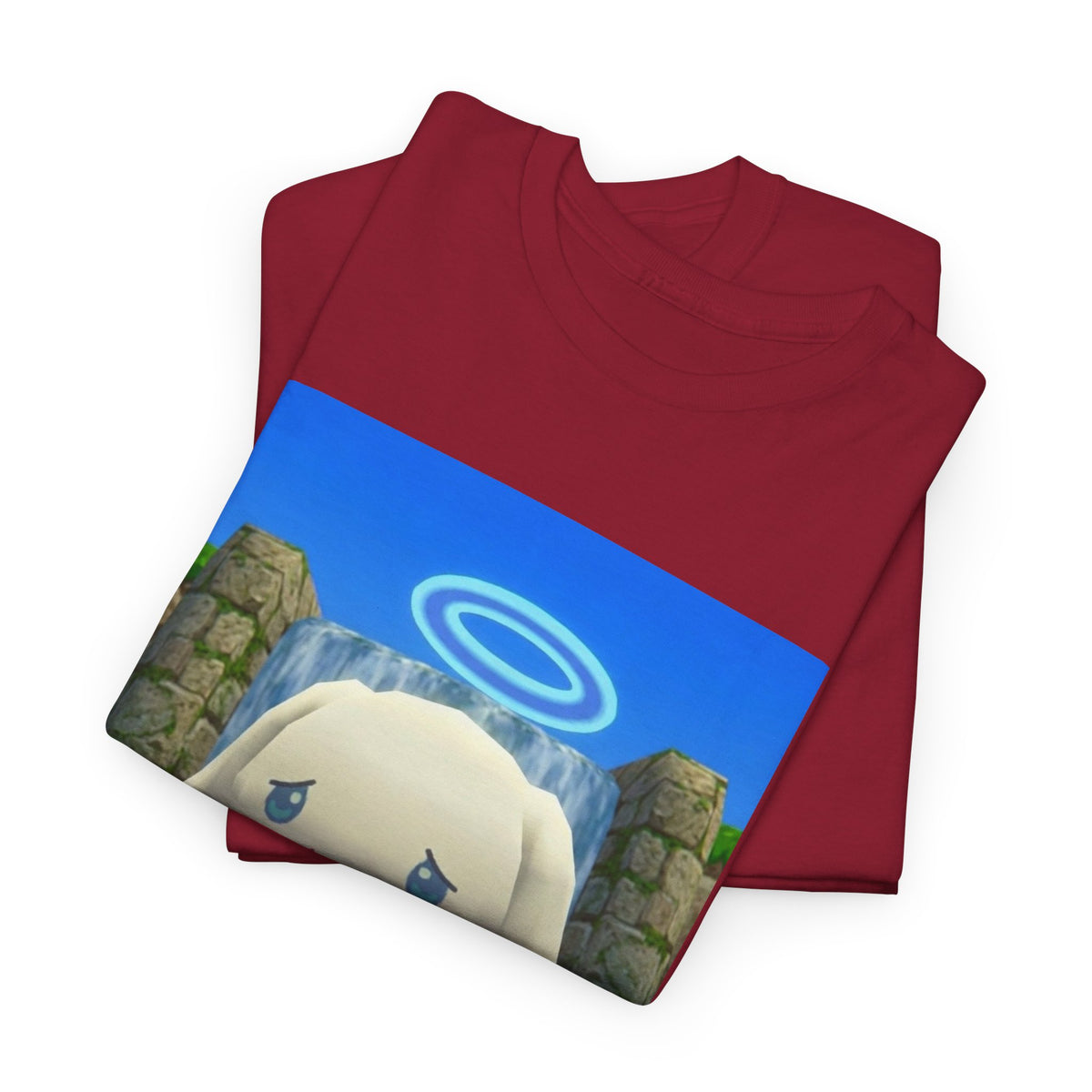 Angel Cinnamoroll Floating By Waterfall Tee