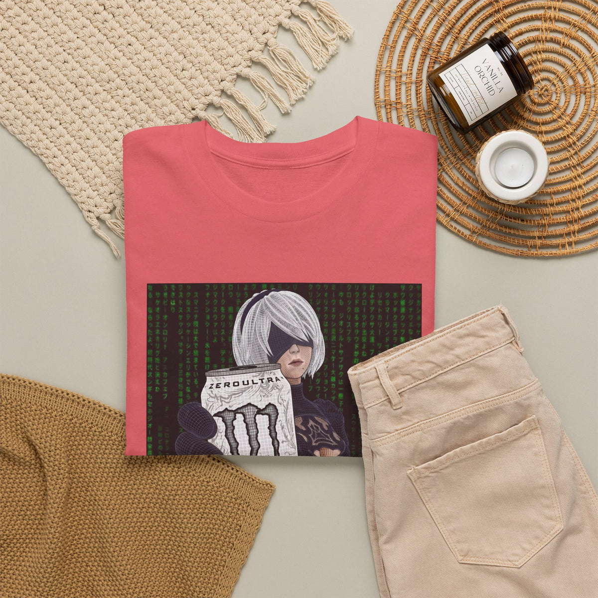 2B Holding Monster Ultra Wireframe Tee
