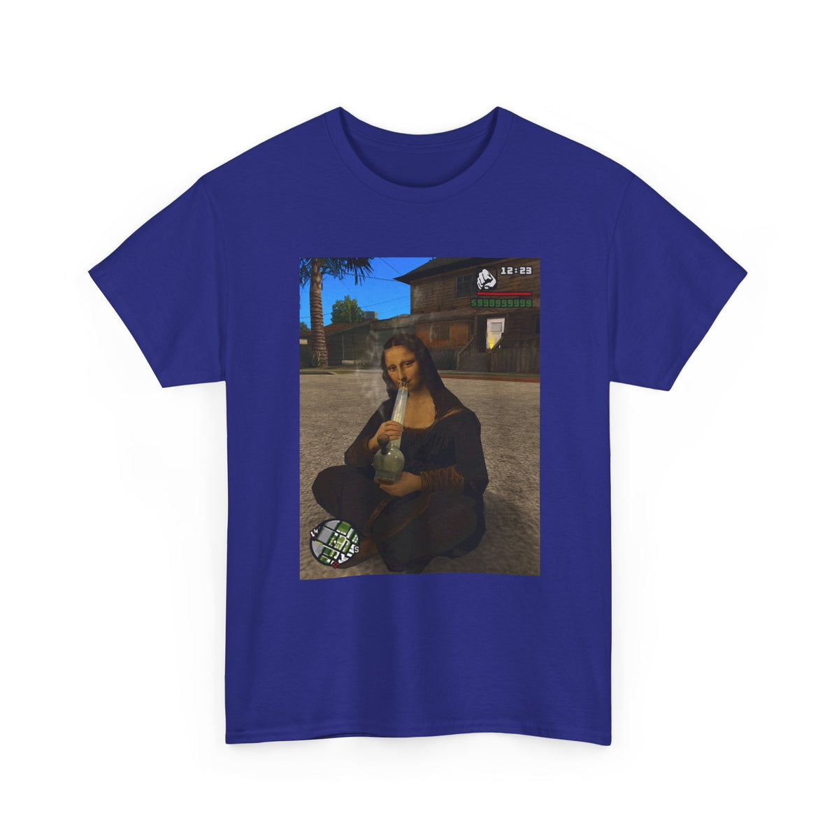 Mona Lisa Hitting The Bong Tee