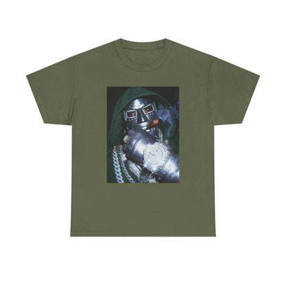 Villainous Rapper Smoking Diamond Bling Tee