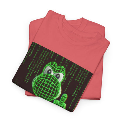 Matrix Yoshi Flipping The Bird Tee