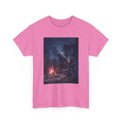 Ashen One Rests By Bonfire With Bong