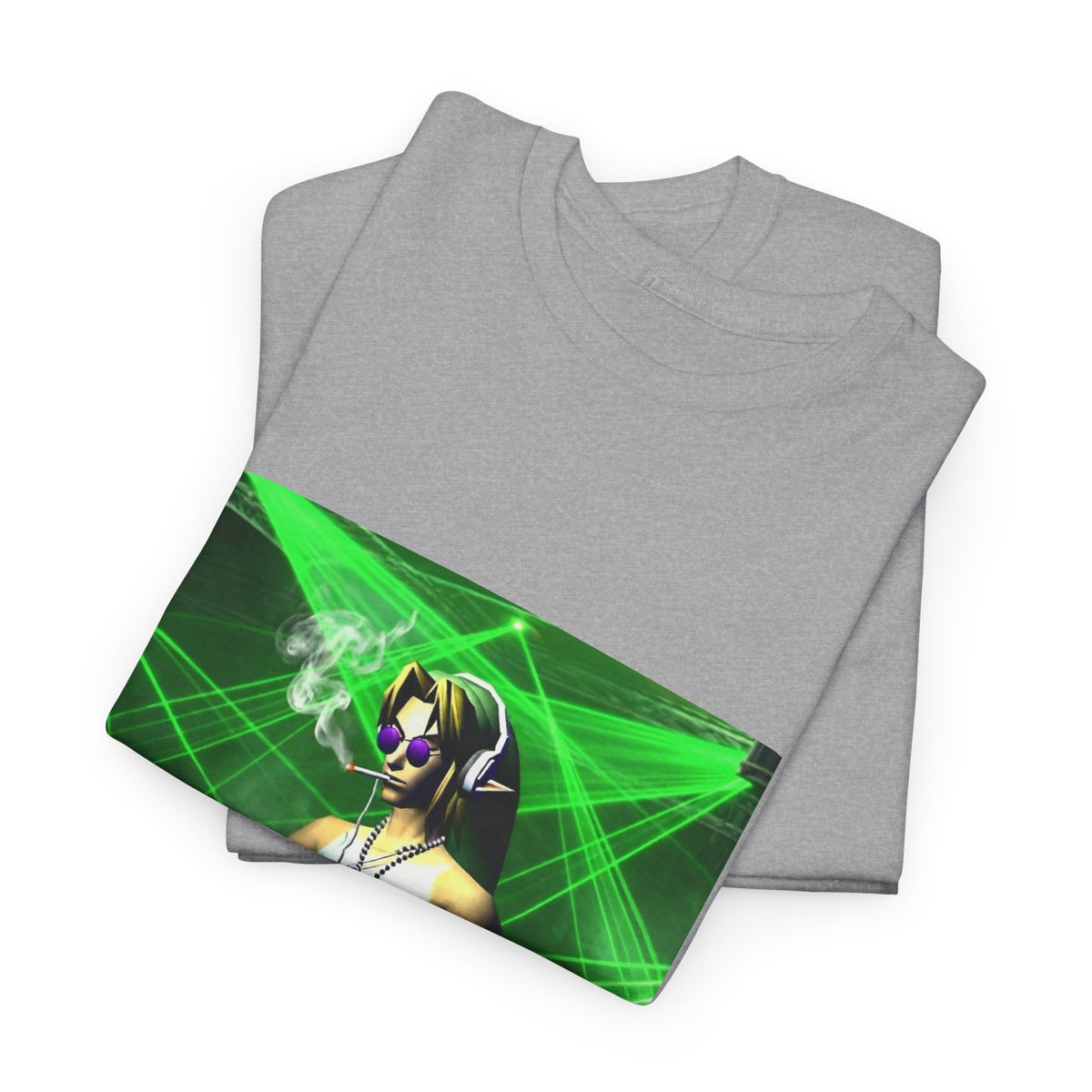 DJ Link Smoking At The Rave Tee