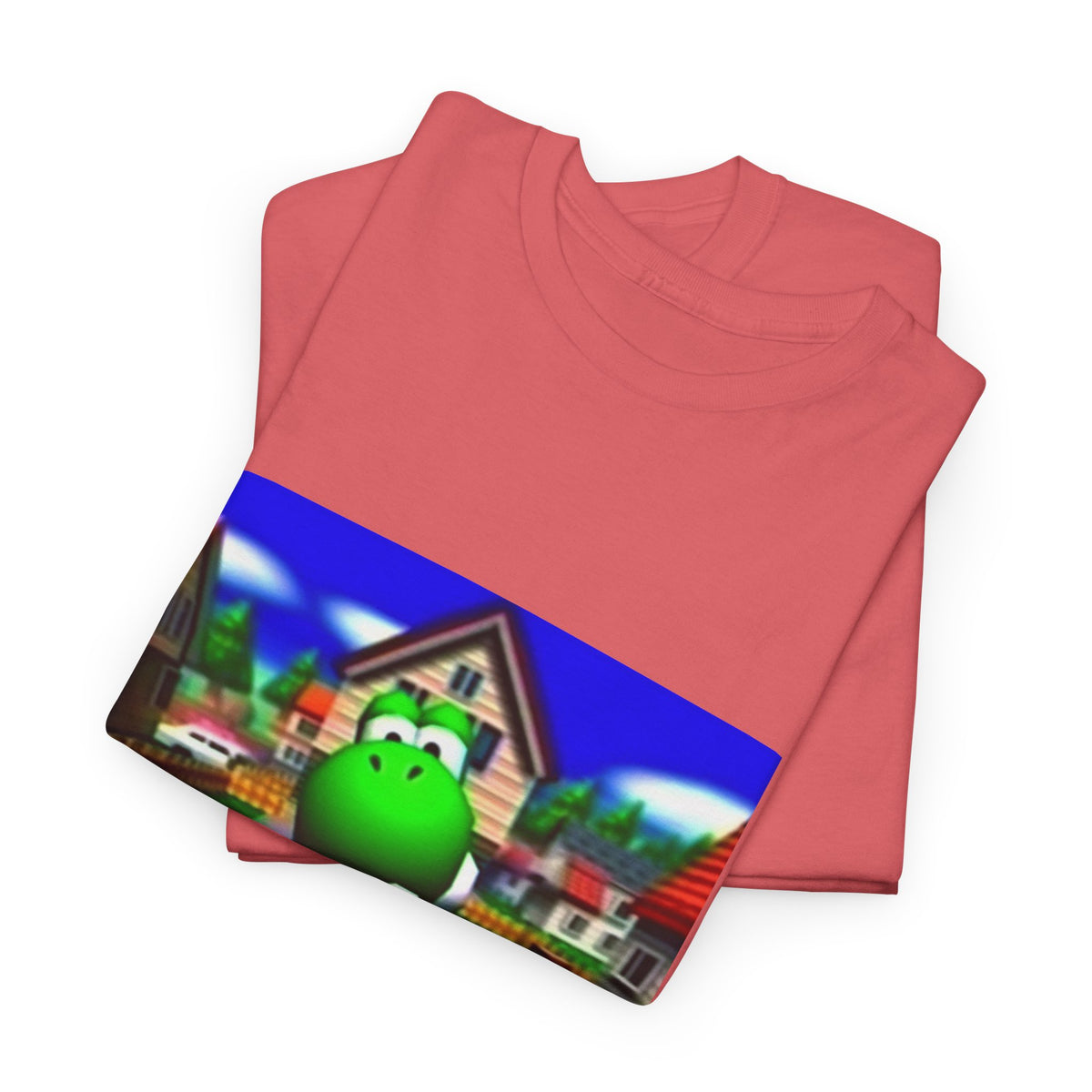 Yoshi Giving The Finger In Neighborhood Tee