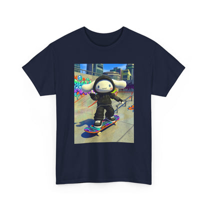Edgy Cinnamoroll Skater Flipping Off Tee