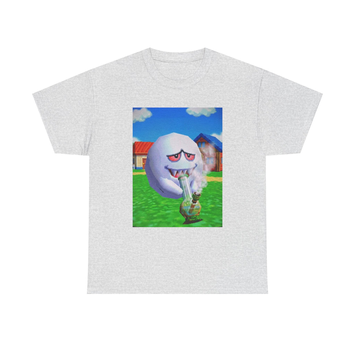 Boo Ghost Taking A Bong Rip Tee