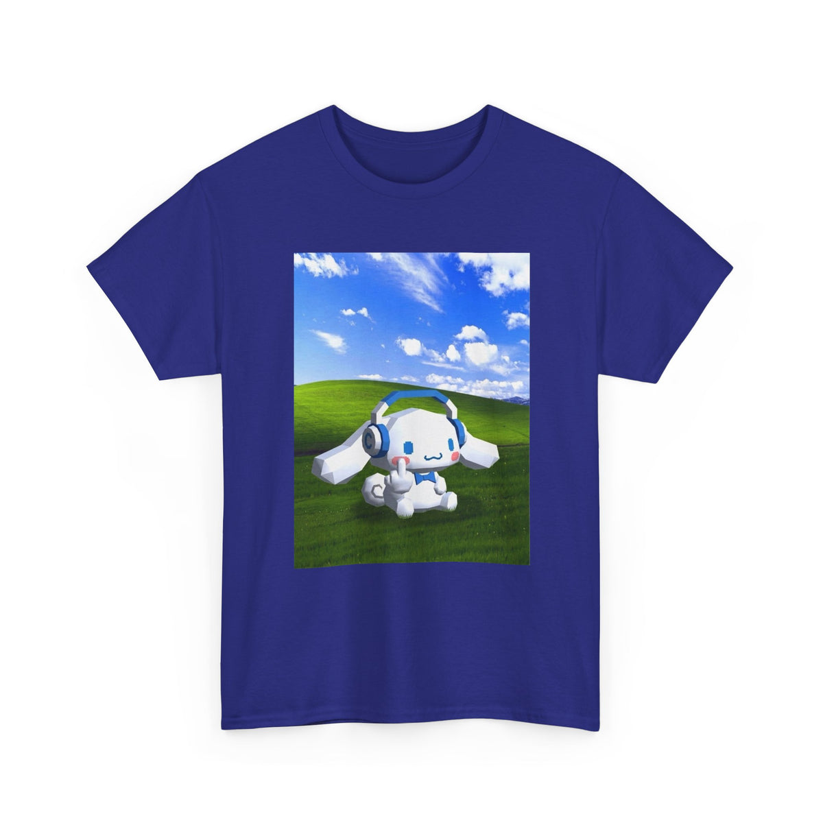 Low-Poly Cinnamoroll Flipping The Bird