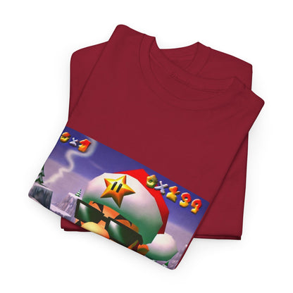 Cool Mario Santa Smoking Cigar Tee
