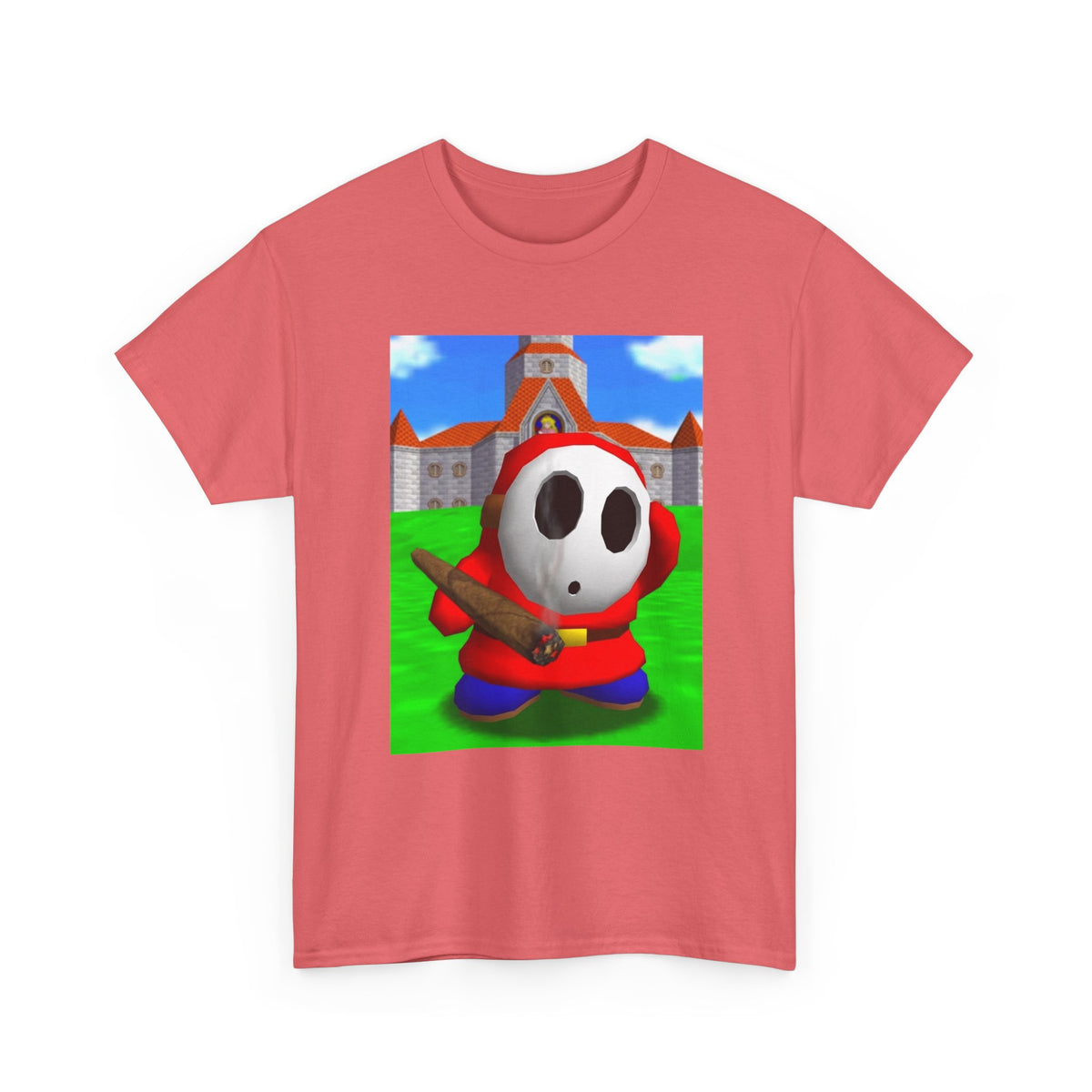 Shy Guy Puffing On Big Blunt Tee
