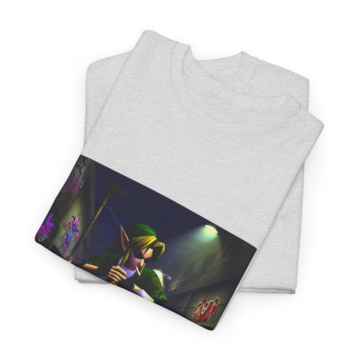 Skater Link Smoking In The Alley Tee (Design 7)