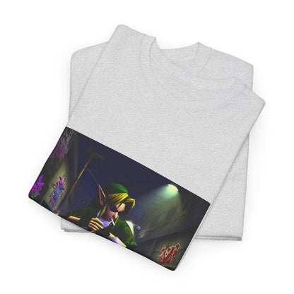 Skater Link Smoking In The Alley Tee (Design 7)