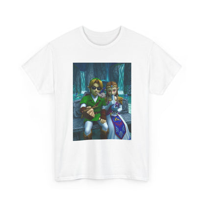 Link And Zelda Sharing A Smoke Tee