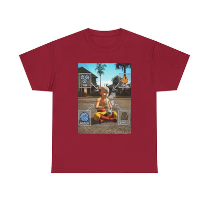 Aang Smoking On The Street Tee