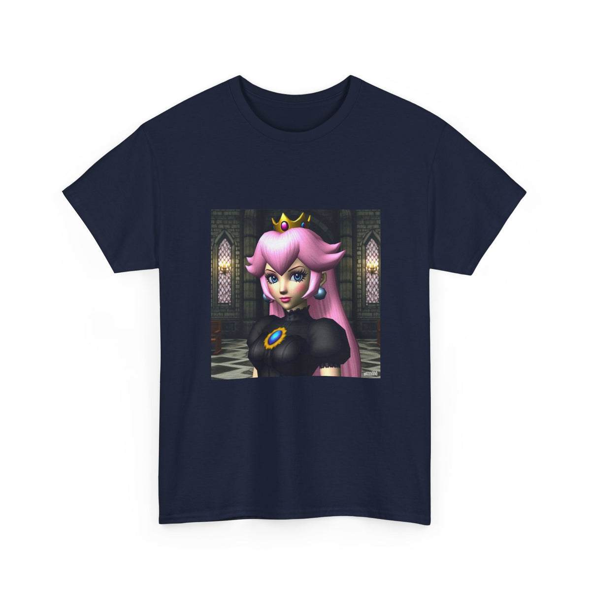 Dark Princess Peach In Castle Tee