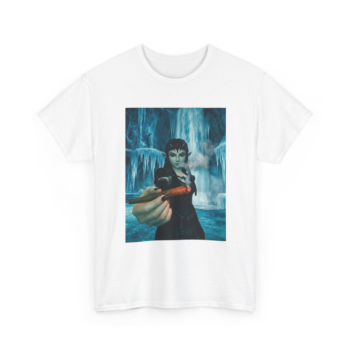 Ice Elf Sharing A Light Tee