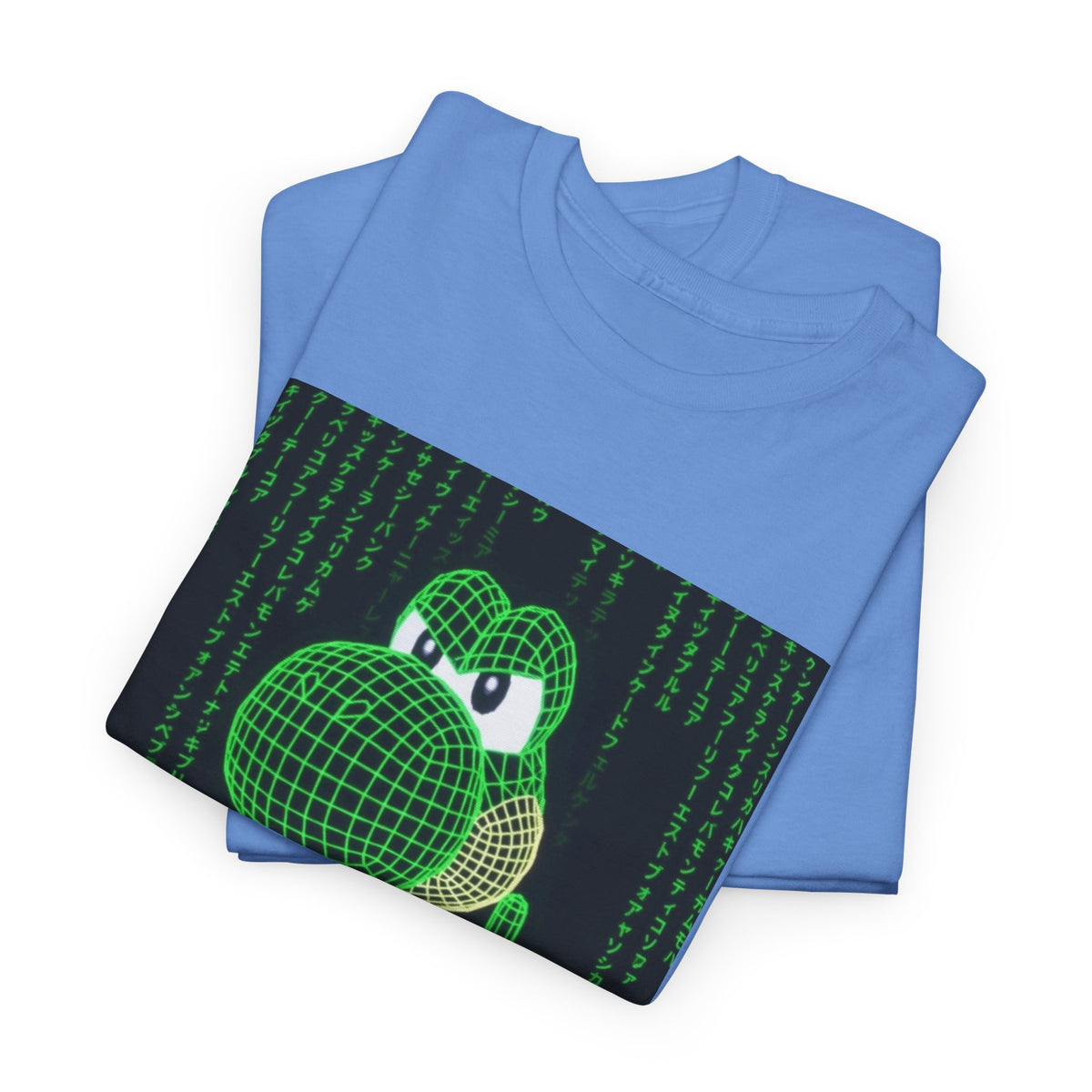 Wireframe Yoshi Flipping The Bird Tee