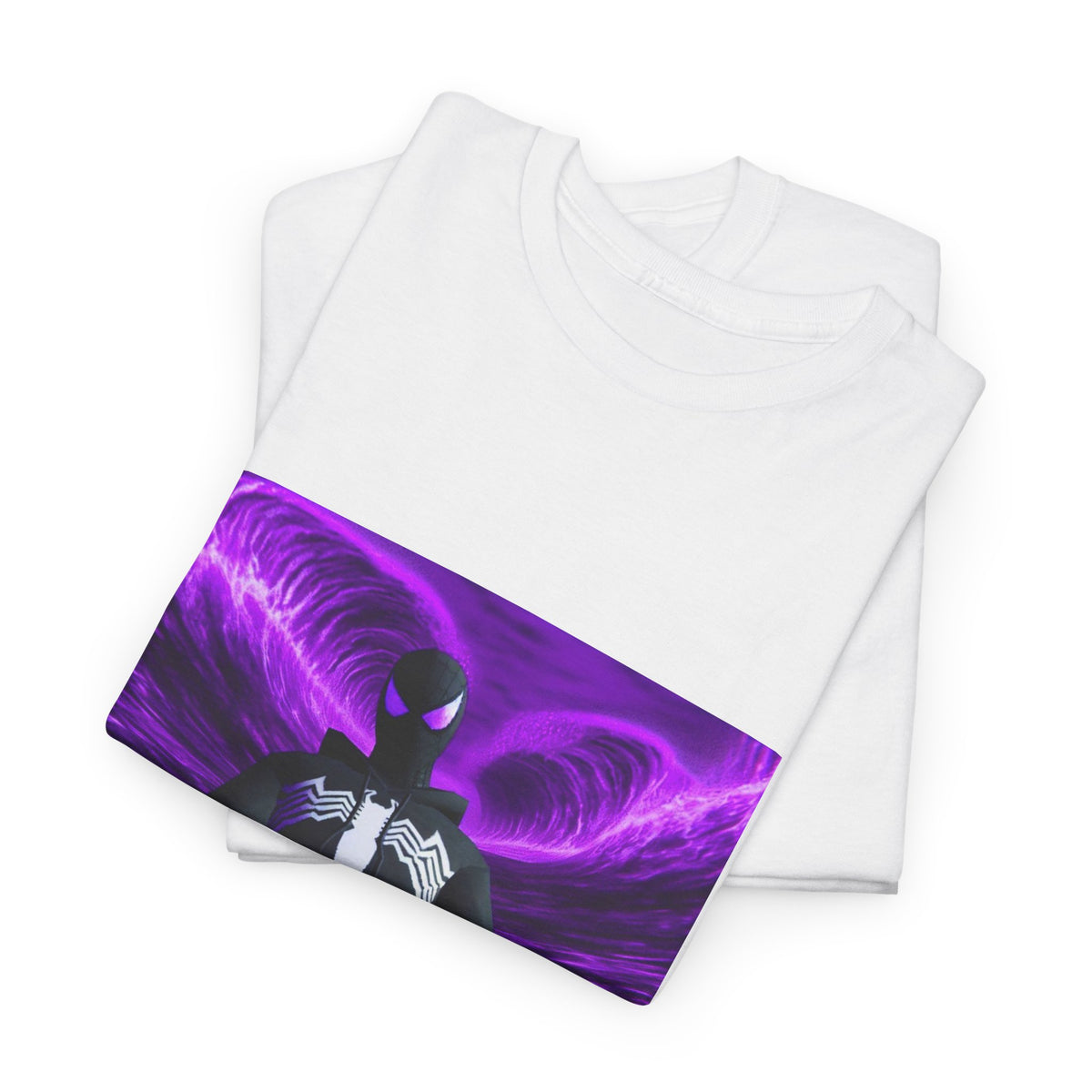 Black Spider-Man Chilling with Lean in Purple Haze