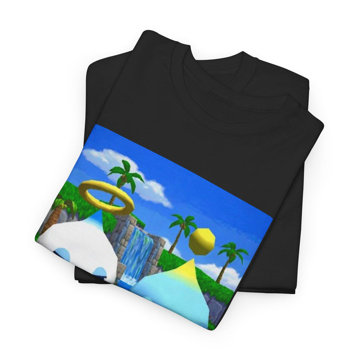 Chao Flipping Off In Paradise Tee