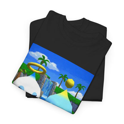 Chao Flipping Off In Paradise Tee