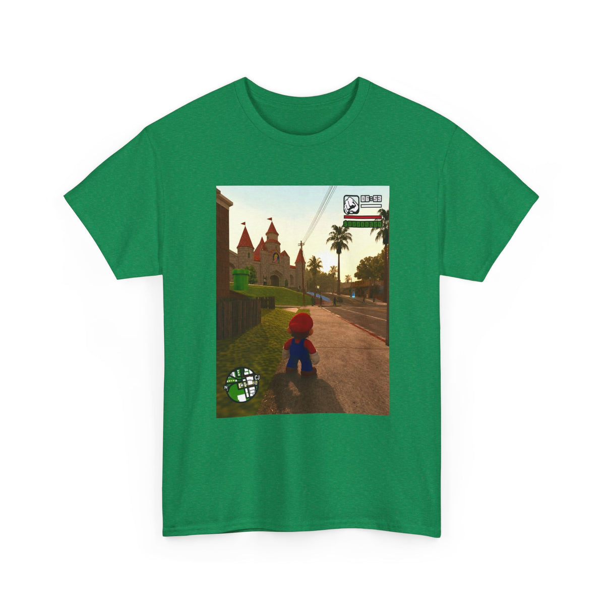Mario In San Andreas Tee (Design 6)