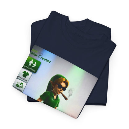 Xbox Avatar Link Smoking Blunt Tee