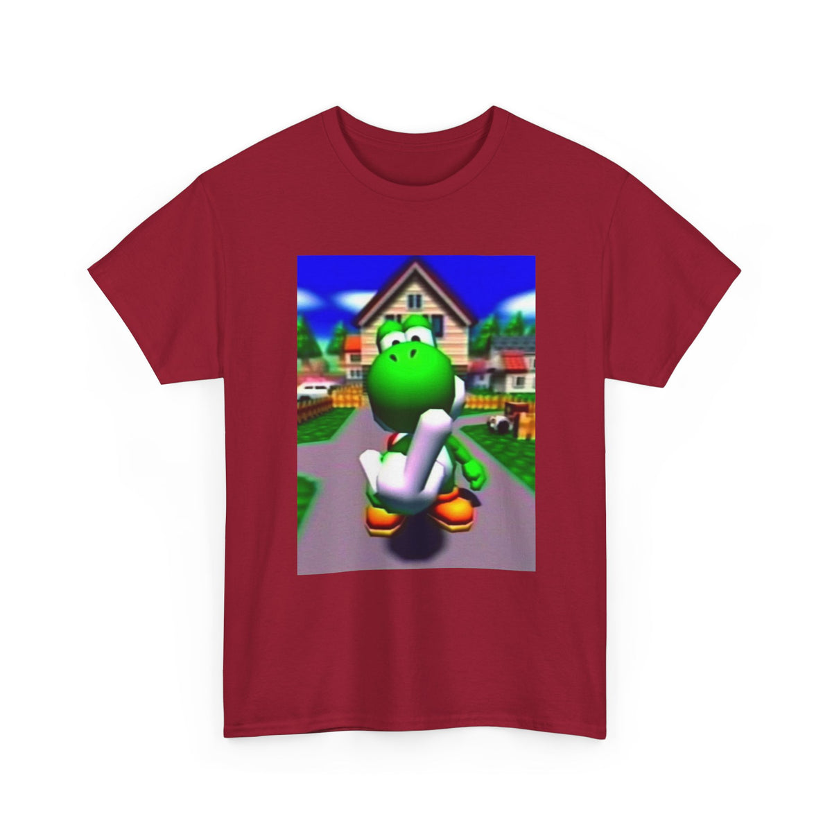 Yoshi Giving The Finger Tee