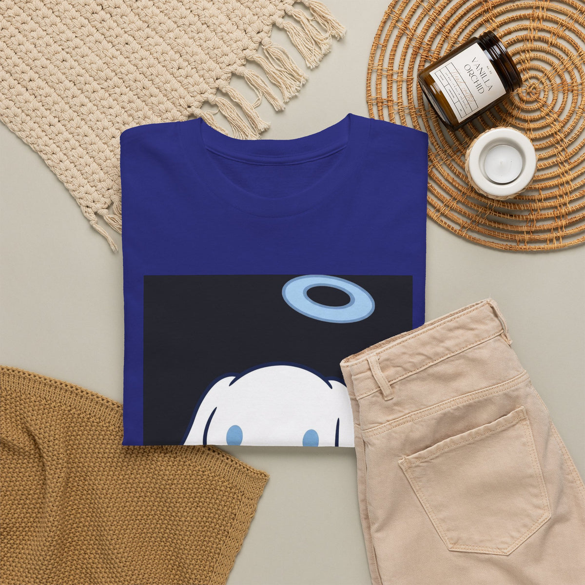 Cinnamoroll Angel Praying Heavenly Cloud Tee