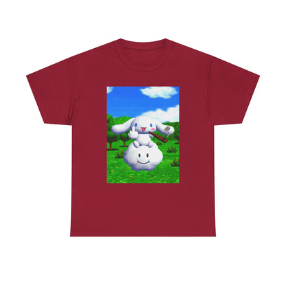 Cinnamoroll Bunny Flipping The Bird Tee
