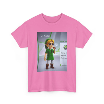Stoner Link Xbox Avatar Puffing Blunt Tee