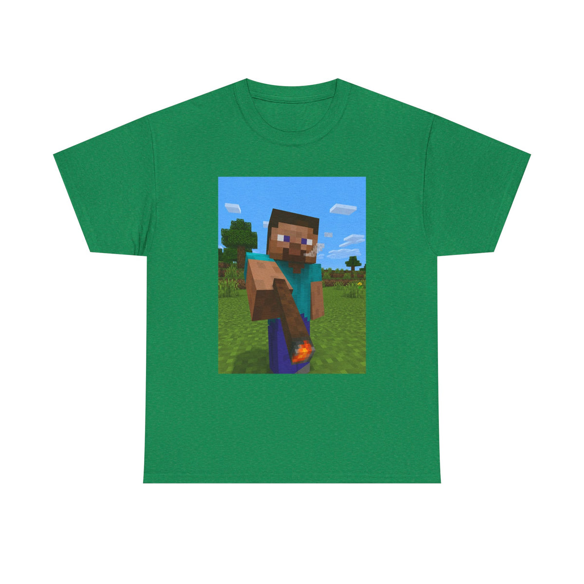 Steve Offering A Lit Blunt Tee
