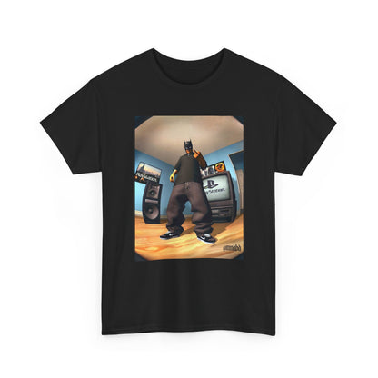 Gamer Batman Flipping Off In His Room