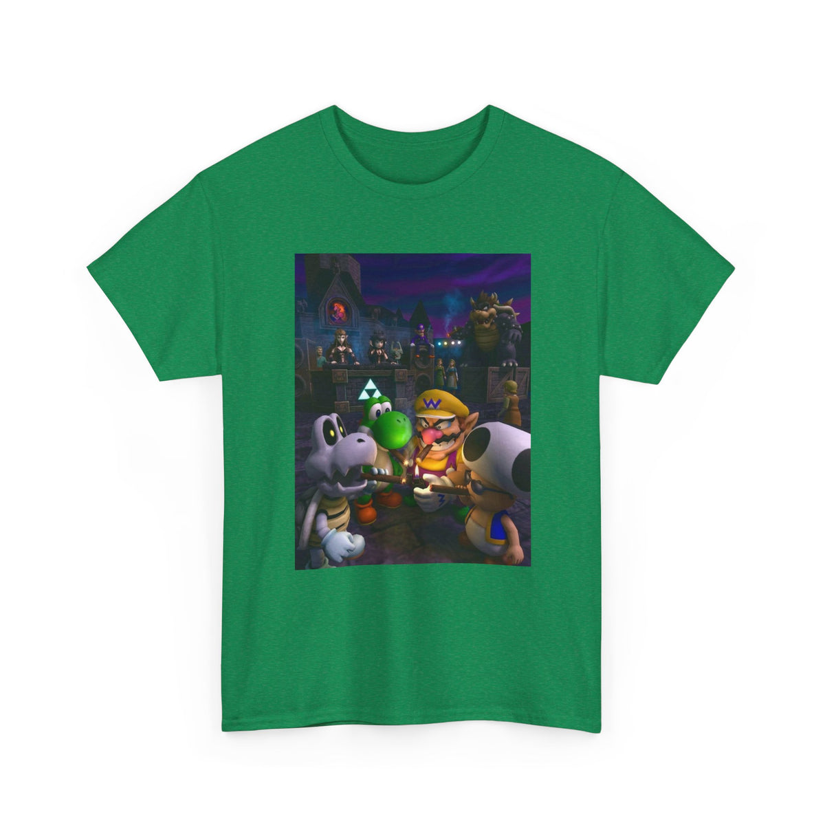 Wario, Yoshi, Toad, Dry Bones Lit Up Tee