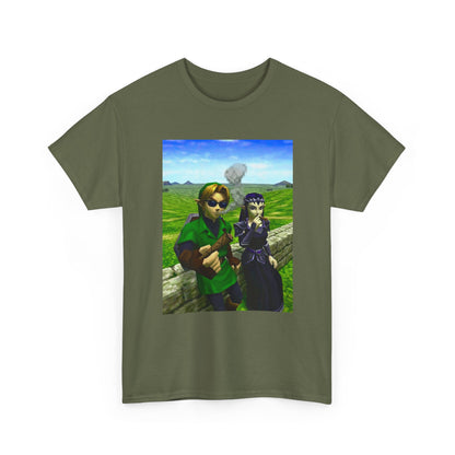 Link and Dark Zelda Blazing Hyrule Field